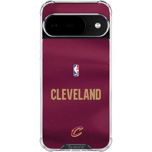 NBA Cleveland Cavaliers Jersey Google Pixel 10 Clear Case
